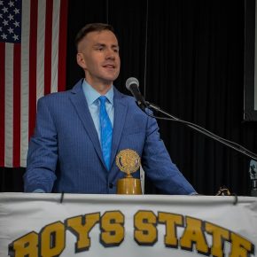 Colin Schmitt makes annual return back to Boys&nbsp;State